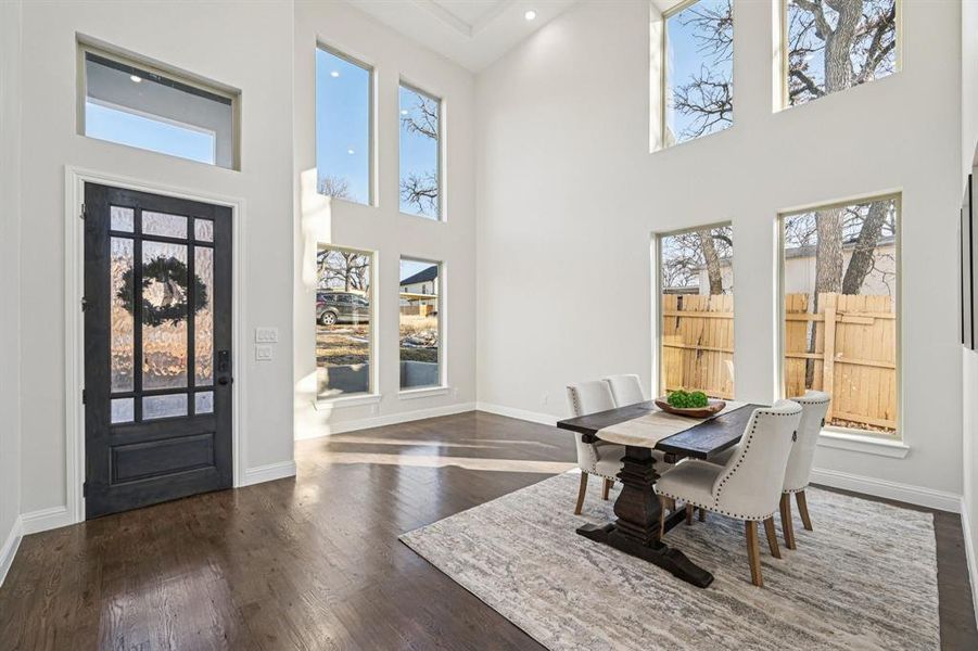 Furnished interior view inside a new home in , Keller (Image 7). Furnished interior view inside a new home in , Keller (Image 7).