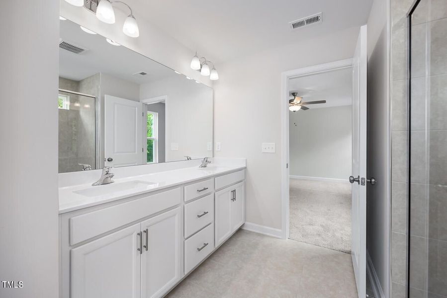 Furnished interior view inside a new home in Gregory Village, Lillington (Image 56).