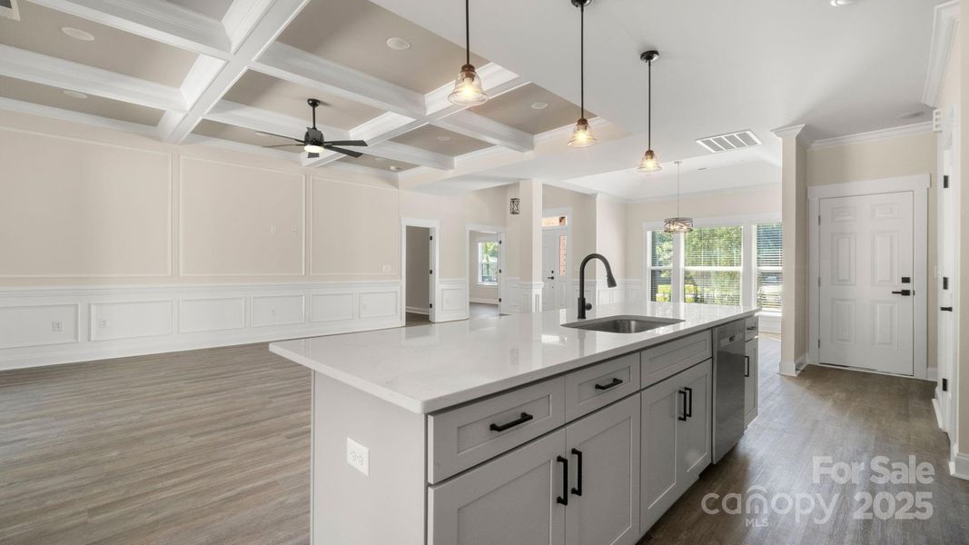 Furnished interior view inside a new home in , Indian Trail (Image 5). Furnished interior view inside a new home in , Indian Trail (Image 5).