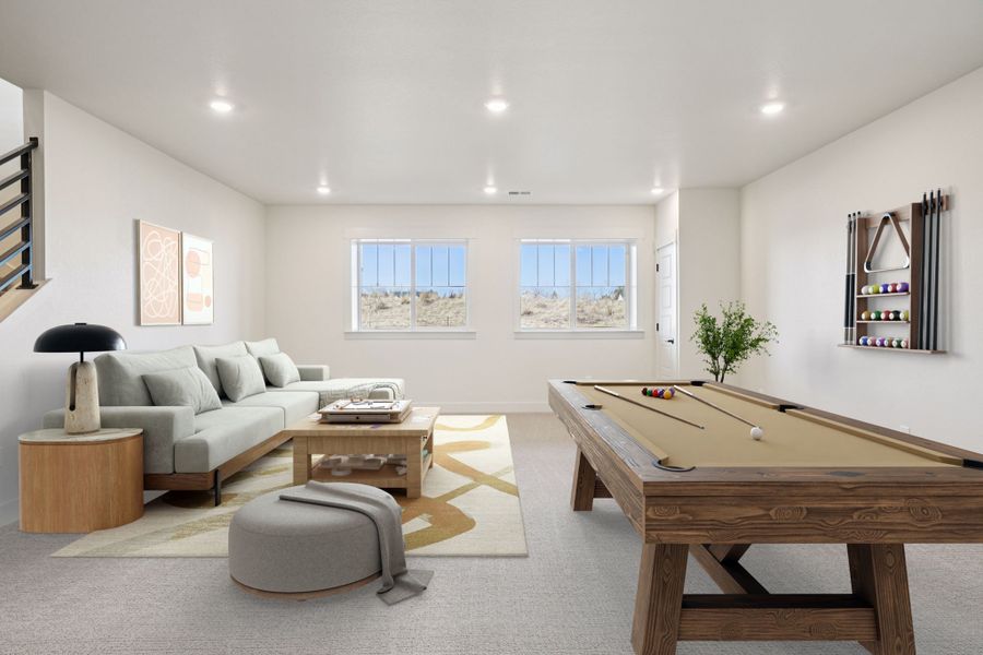 Furnished interior view inside a new home in Villa Collection, Fort Collins (Image 14).