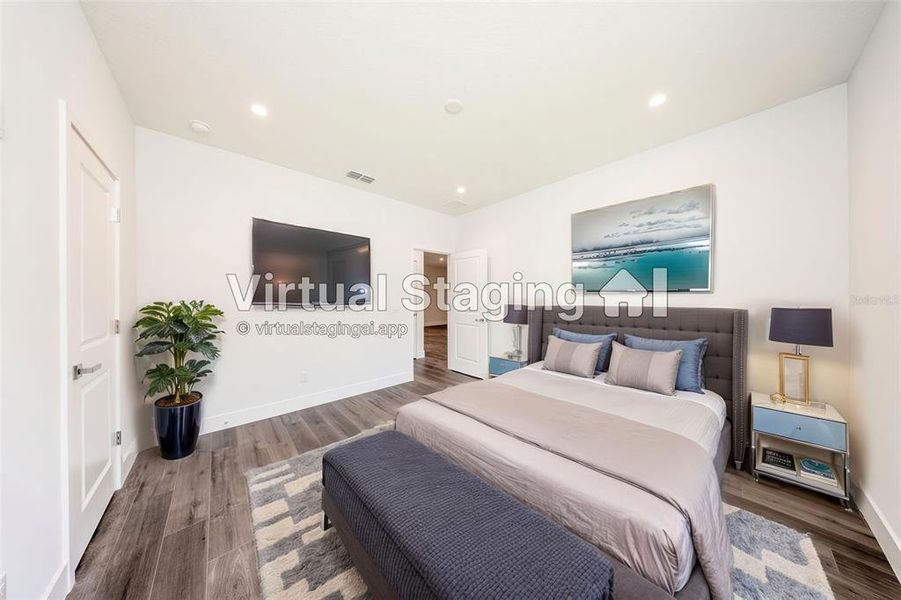 Furnished interior view inside a new home in , Deltona (Image 5).