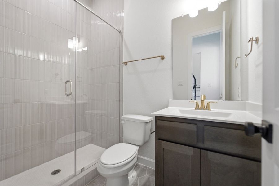 Furnished interior view inside a new home in Green Meadows, Celina (Image 15).