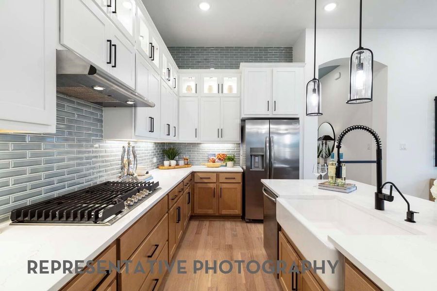 Furnished interior view inside a new home in Midline, Webster (Image 8).