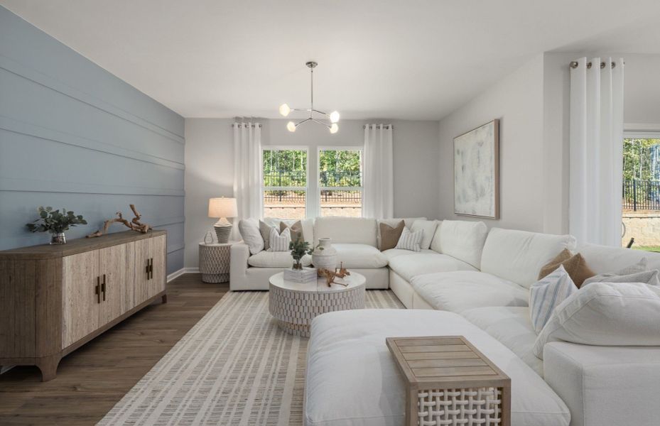 Large Living Space for Entertaining