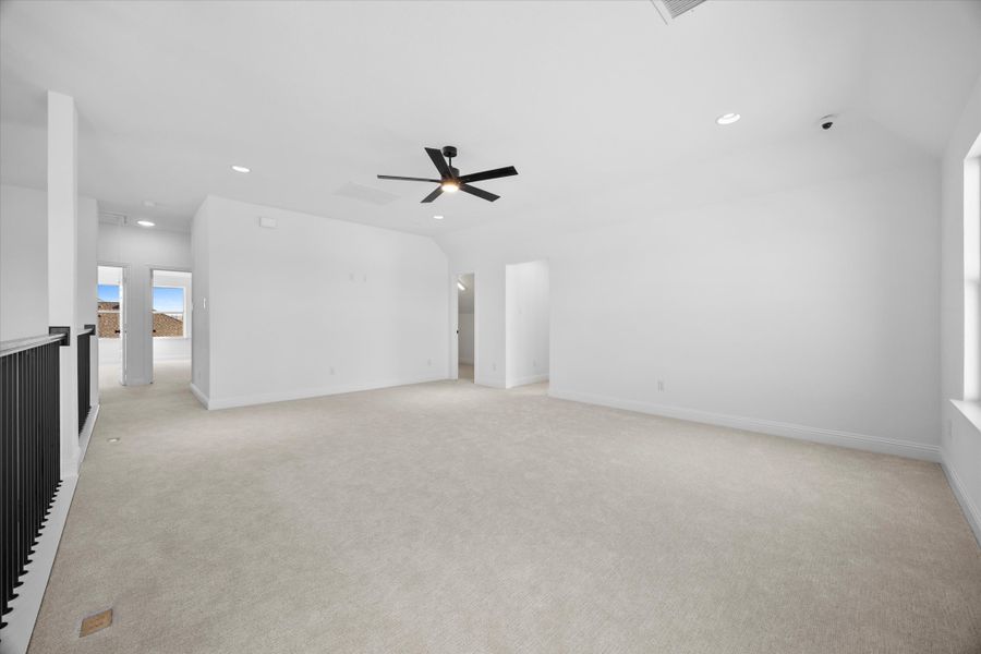 Spacious, unfurnished interior of a new home in Brookshire at Legacy Hills, Celina (Image 23).