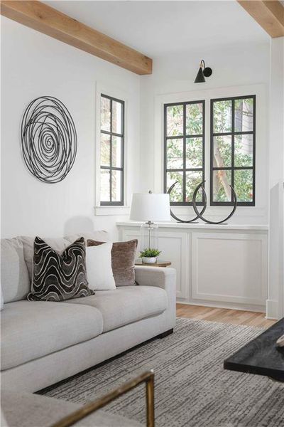 Furnished interior view inside a new home in , Atlanta (Image 37).