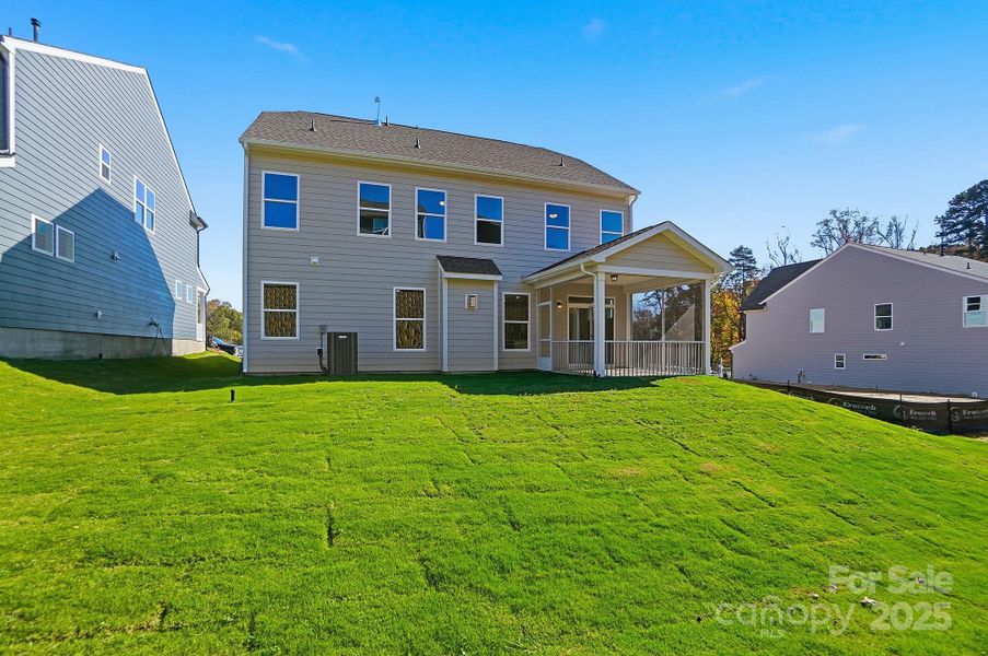 Exterior details and patio area of a home in Summerlin, Mooresville (Image 17).