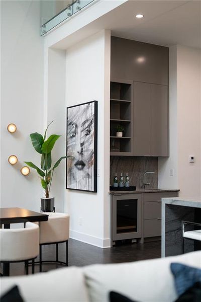 Furnished interior view inside a new home in , Atlanta (Image 7).