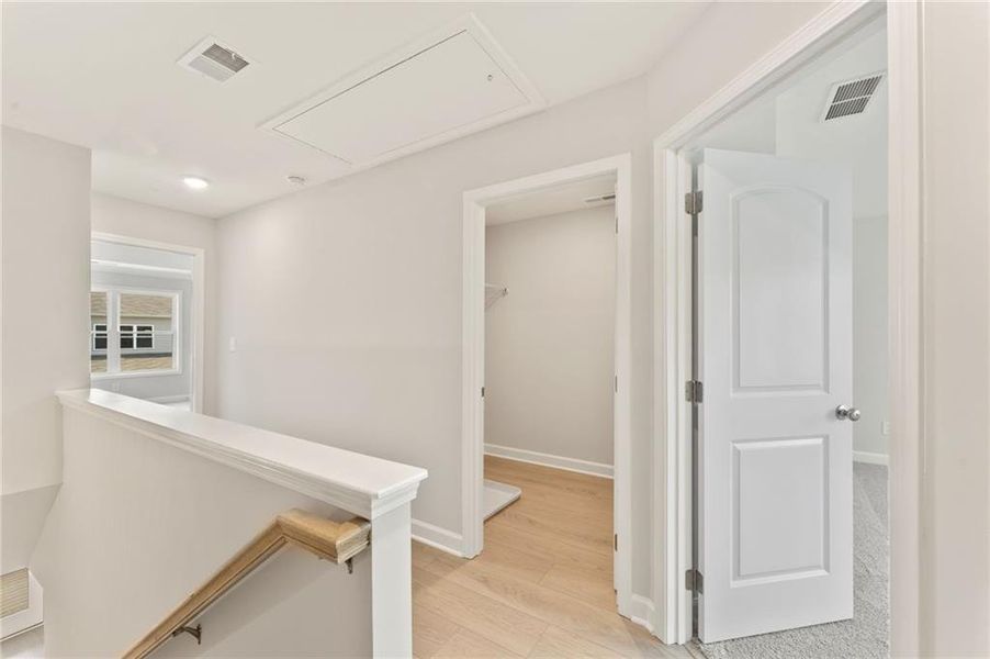 Furnished interior view inside a new home in Townes at South Main, Kennesaw (Image 10).