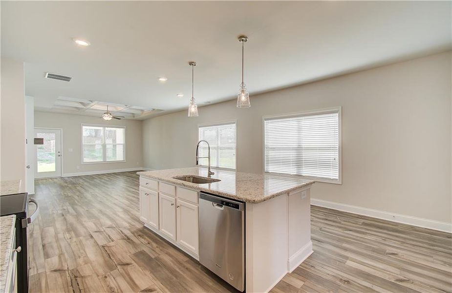 Furnished interior view inside a new home in Kentmere, Auburn (Image 4).