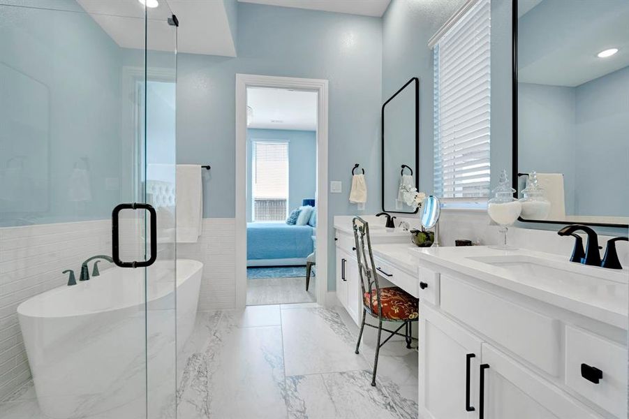 Furnished interior view inside a new home in , Midlothian (Image 8).