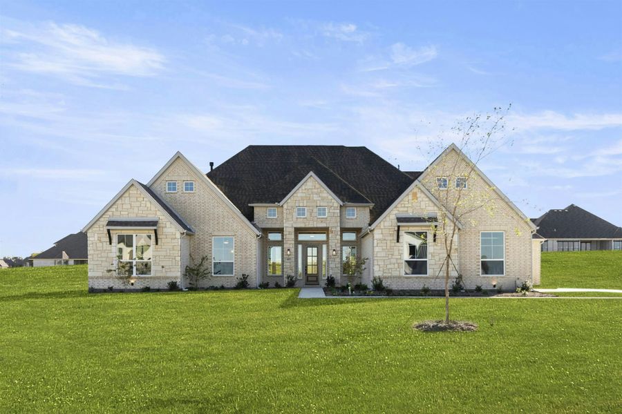 Representative exterior photo of a completed home built from the Sperry (Legacy Series) by Kindred Homes in Heritage, McLendon-Chisholm, TX (Image 28). Representative exterior photo of a completed home built from the Sperry (Legacy Series) by Kindred Homes in Heritage, McLendon-Chisholm, TX (Image 28).