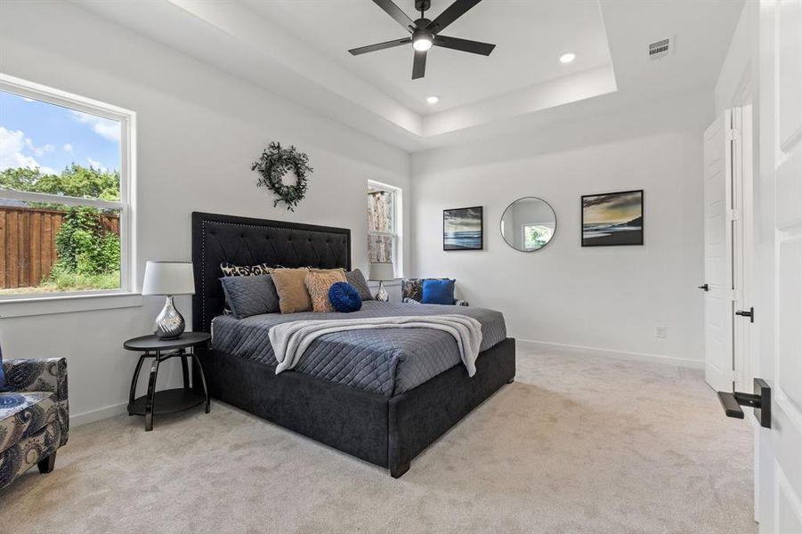 Furnished interior view inside a new home in , Garland (Image 11).