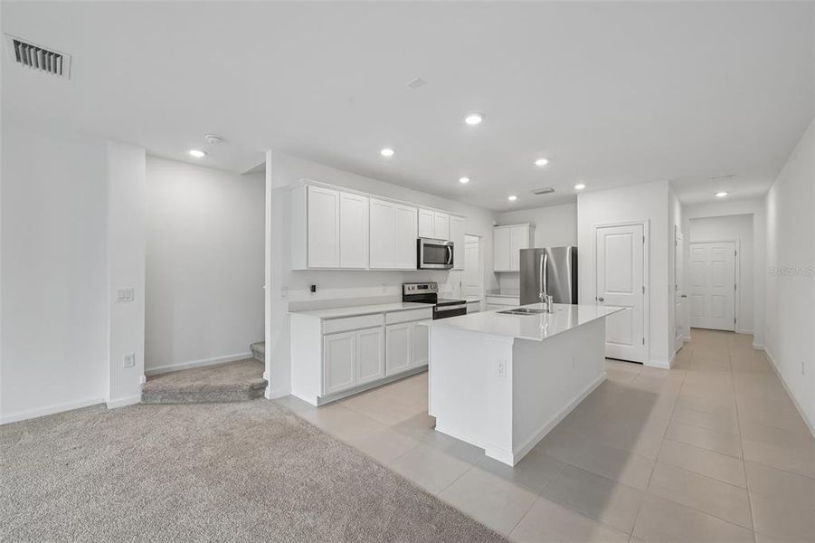 Furnished interior view inside a new home in , Sarasota (Image 7).