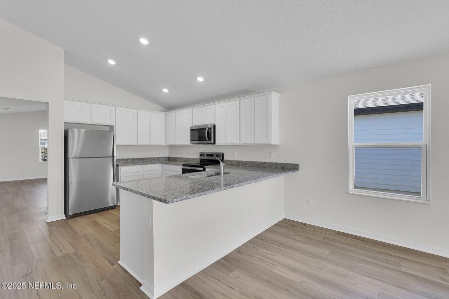 Furnished interior view inside a new home in , Jacksonville (Image 4). Furnished interior view inside a new home in , Jacksonville (Image 4).