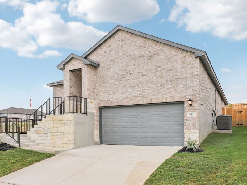 Front elevation B of a Callaghan in a Meritage Homes community.