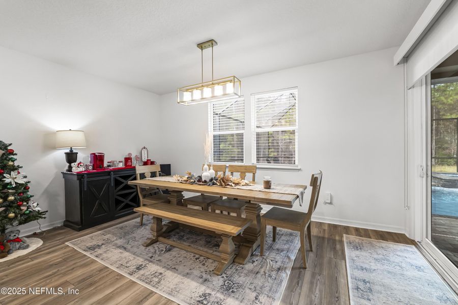 Furnished interior view inside a new home in , St. Augustine (Image 8).