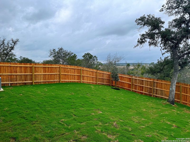 Exterior details and patio area of a home in Hidden Bluffs at TRP, San Antonio (Image 4). Exterior details and patio area of a home in Hidden Bluffs at TRP, San Antonio (Image 4).