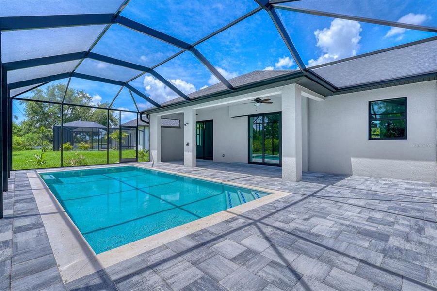 Exterior details and patio area of a home in , Rotonda West (Image 21). Exterior details and patio area of a home in , Rotonda West (Image 21).