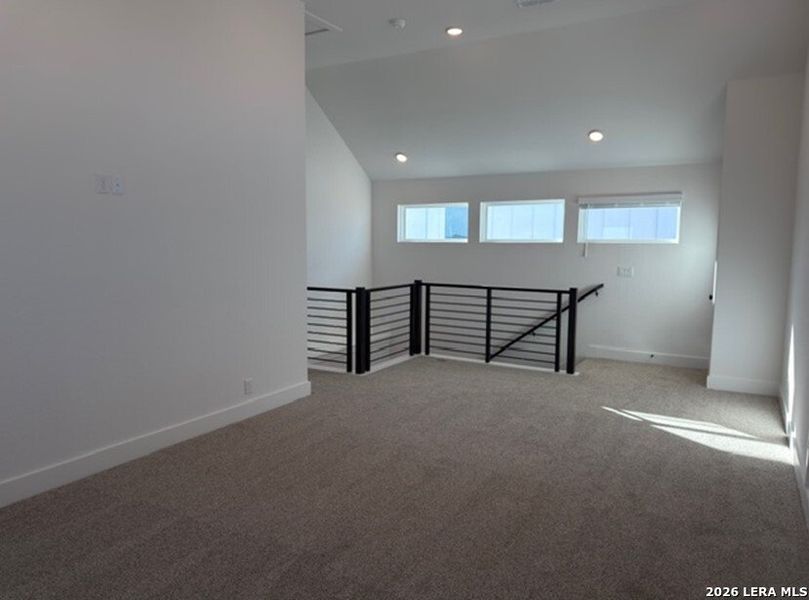 Spacious, unfurnished interior of a new home in Prominence, San Antonio (Image 23).