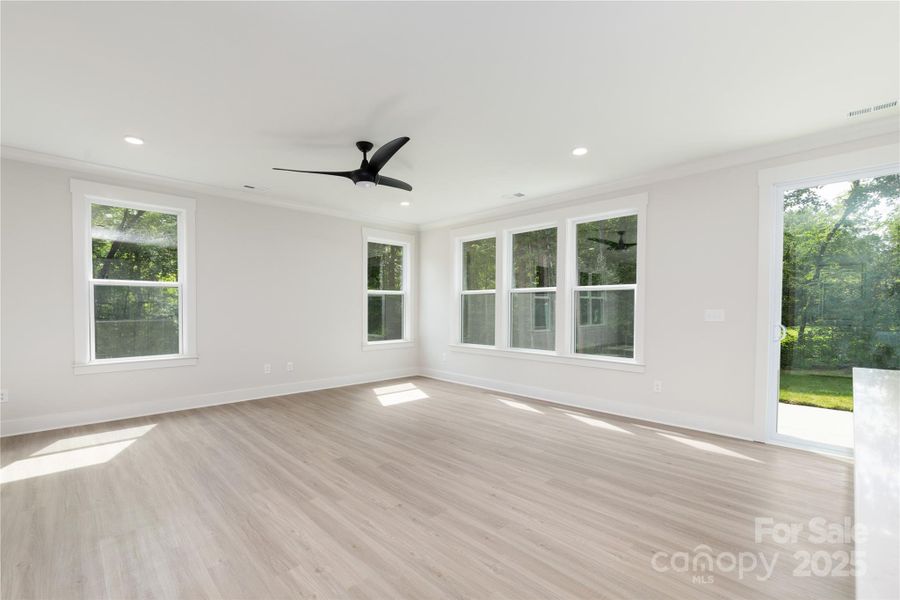 Spacious, unfurnished interior of a new home in , Hickory (Image 32).