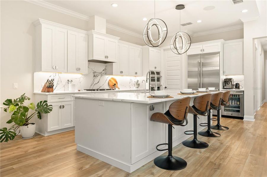 Furnished interior view inside a new home in , Flagler Beach (Image 51).
