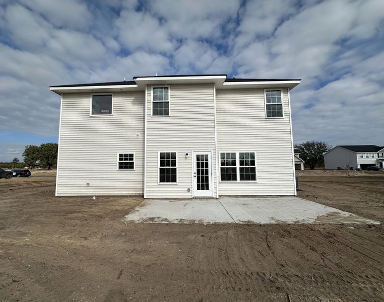 Exterior details and patio area of a home in Tibet Road at Sassafras, Allenhurst (Image 2).