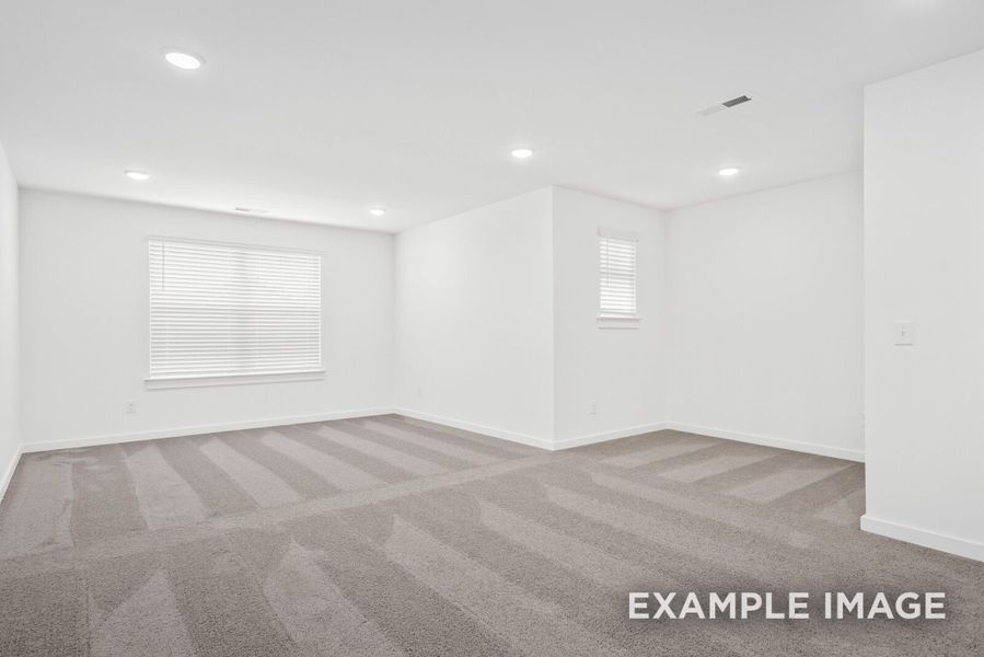 Spacious, unfurnished interior of a new home in Woods Crossing, Gallatin (Image 76).