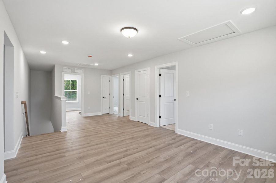 Spacious, unfurnished interior of a new home in Enclave at Riverdale, Huntersville (Image 22).