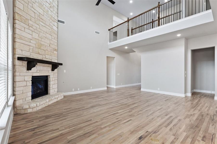 Spacious, unfurnished interior of a new home in Estates at Baker Park, Sherman (Image 36).