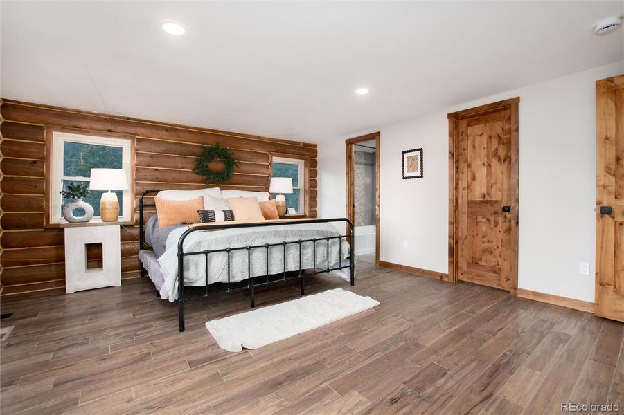 Furnished interior view inside a new home in , Idaho Springs (Image 15).