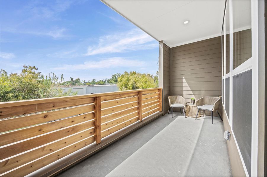 Exterior details and patio area of a home in , Houston (Image 3). Exterior details and patio area of a home in , Houston (Image 3).