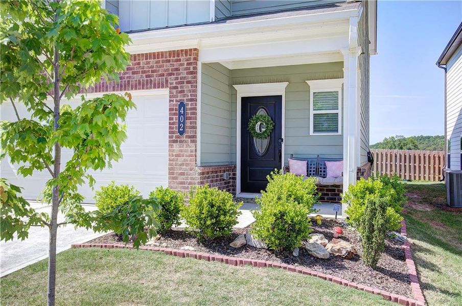 Exterior details and patio area of a home in , Cartersville (Image 22).