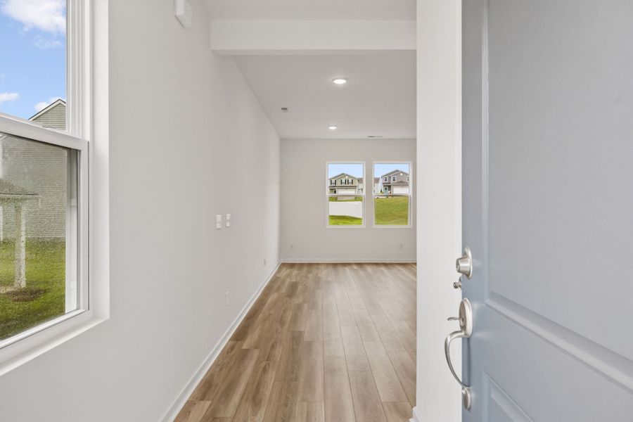 Spacious, unfurnished interior of a new home in Highlands of Carter's Station, Columbia (Image 35).