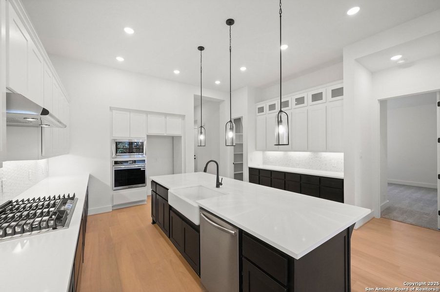 Furnished interior view inside a new home in Davis Ranch: 60ft. lots, San Antonio (Image 4).