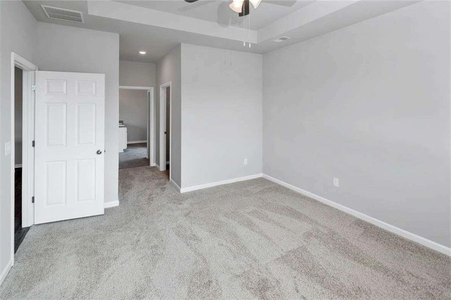 Spacious, unfurnished interior of a new home in The Preserve at Agricultural Village, Perry (Image 12).