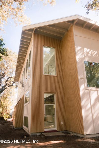Exterior details and patio area of a home in , St. Augustine (Image 15). Exterior details and patio area of a home in , St. Augustine (Image 15).
