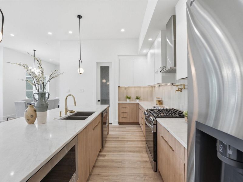 Furnished interior view inside a new home in , Houston (Image 15).