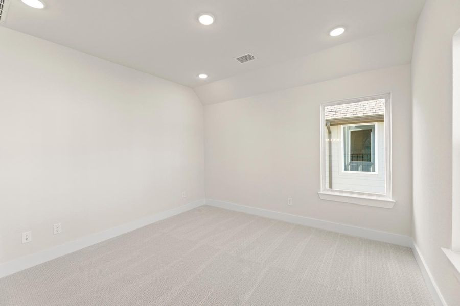 Spacious, unfurnished interior of a new home in Carriage Collection at Painted Tree, McKinney (Image 24).