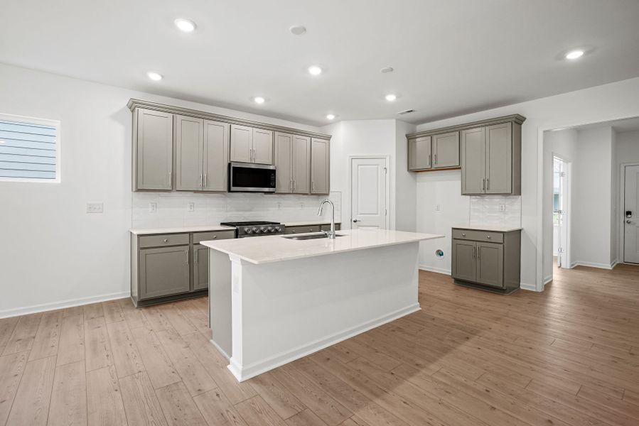 Furnished interior view inside a new home in Michaux Gardens, Belmont (Image 19).