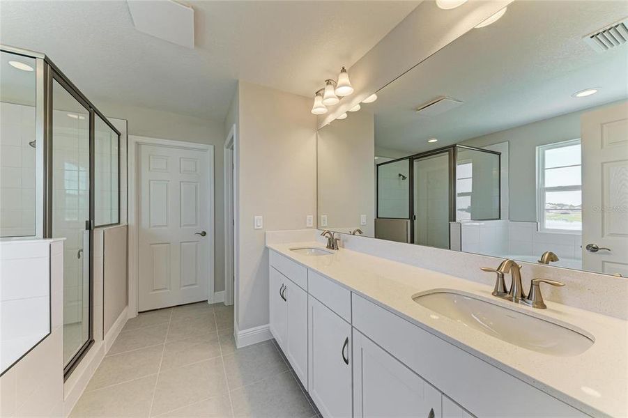 Furnished interior view inside a new home in Mirada, San Antonio (Image 9).