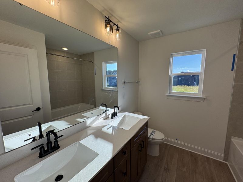 Furnished interior view inside a new home in The Enclave at Laurelbrook, Sherrills Ford (Image 12). Furnished interior view inside a new home in The Enclave at Laurelbrook, Sherrills Ford (Image 12).