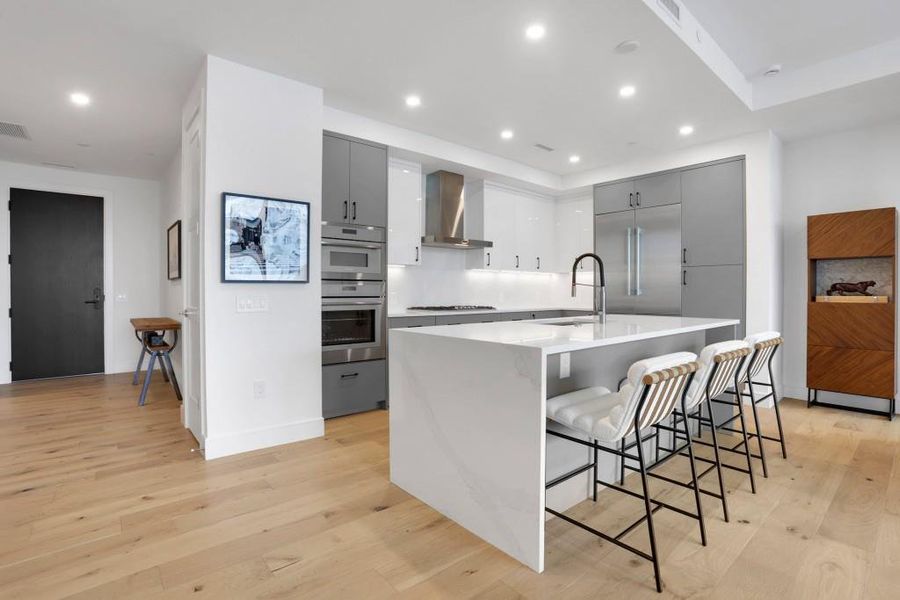 Furnished interior view inside a new home in The Dillon Buckhead, Atlanta (Image 6). Furnished interior view inside a new home in The Dillon Buckhead, Atlanta (Image 6).
