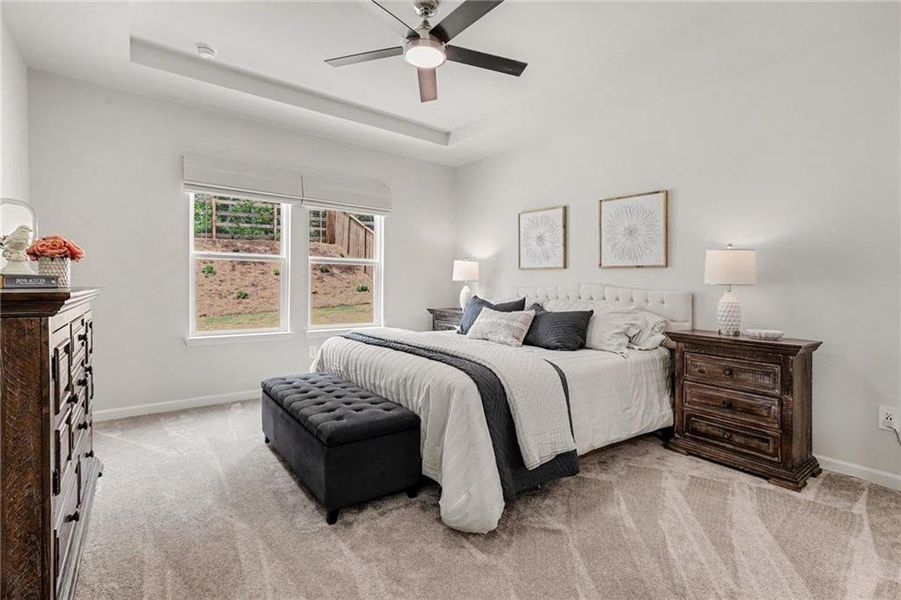Furnished interior view inside a new home in , Canton (Image 32).