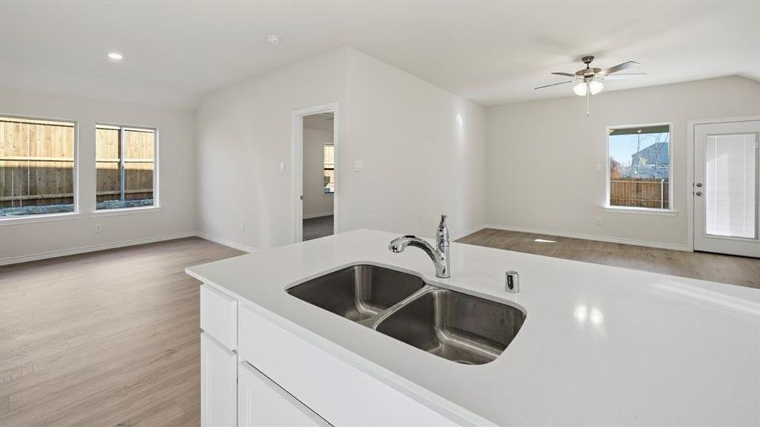 Close-up of interior finishes inside a home in Winchester Crossing, Princeton (Image 12).