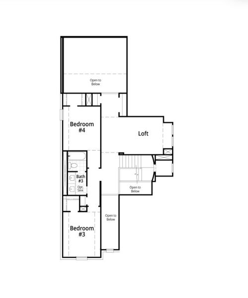 2D floor plan layout for the Martin by Highland Homes in Meraki: 45ft. lots, Forney, TX (Image 5). 2D floor plan layout for the Martin by Highland Homes in Meraki: 45ft. lots, Forney, TX (Image 5).