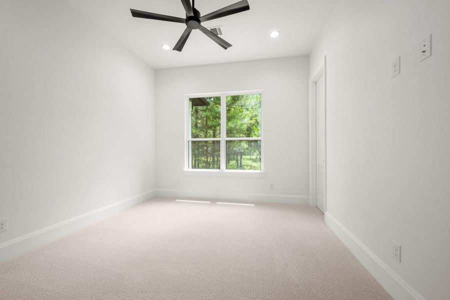 Spacious, unfurnished interior of a new home in , New Waverly (Image 33).