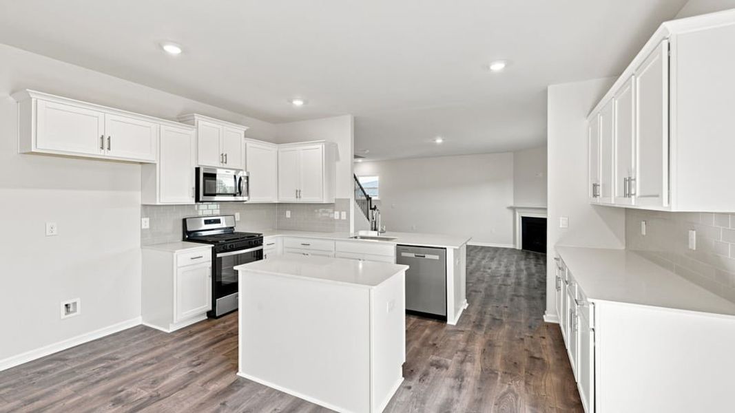 Furnished interior view inside a new home in Baxter Village, Boiling Springs (Image 9).