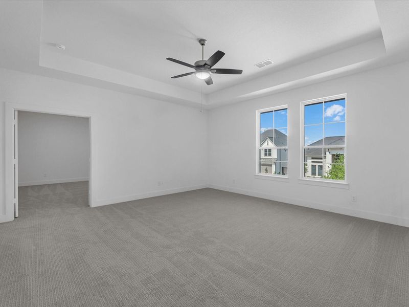 Spacious, unfurnished interior of a new home in Harvest Green, Richmond (Image 11). Spacious, unfurnished interior of a new home in Harvest Green, Richmond (Image 11).