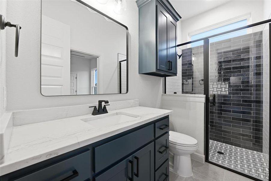 Furnished interior view inside a new home in , Decatur (Image 10).